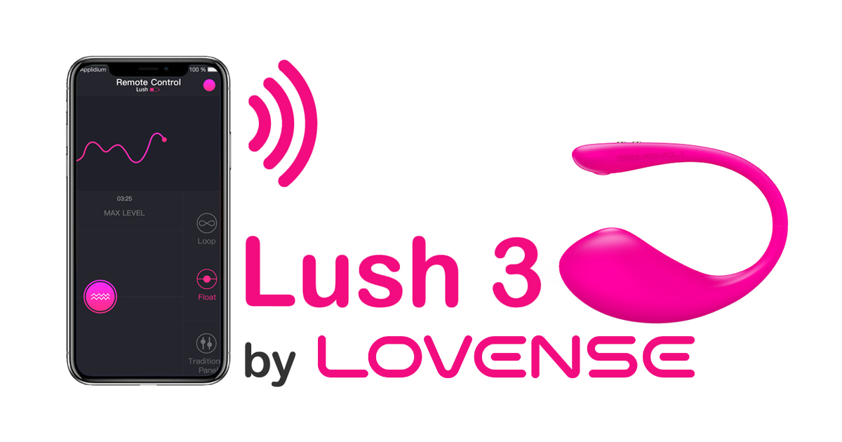 Let him control you… From ANYWHERE! Lush 3 by LOVENSE