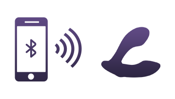 Edge can be used for close-range control by syncing it with your phone.