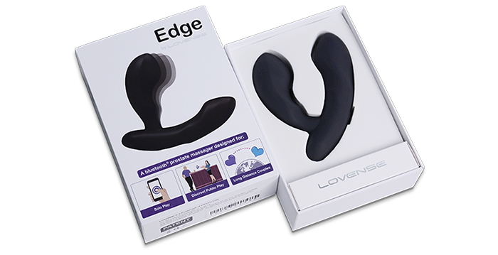 Edge by Lovense packaging.