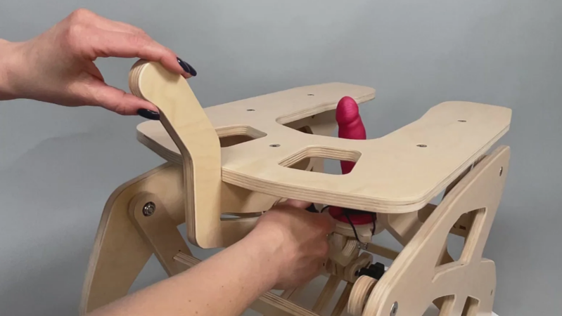 DIY chair sex machine