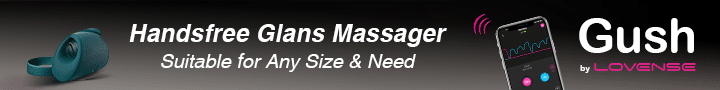 Gush glans handsfree male massager