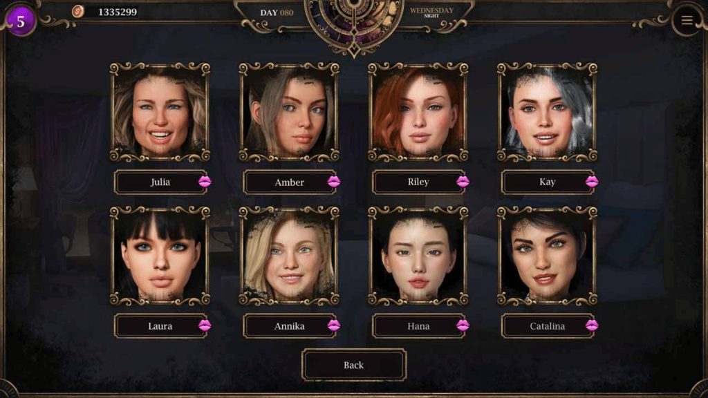 harem porn game, hotel managment game, mystwood manor