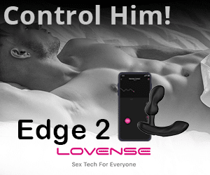 Lovense Edge 2 dual-motor, adjustable prostate massager