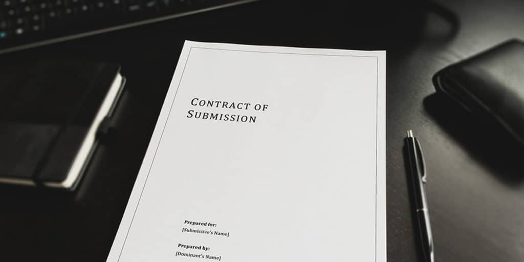 bdsm contracts, how to write a bdsm contract
