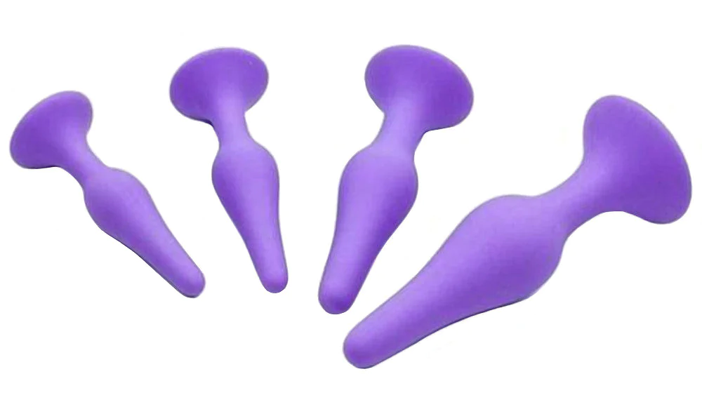 anal trainer butt plug set