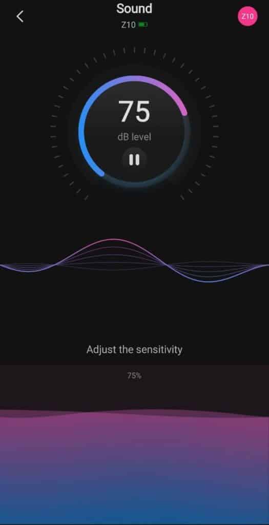 Lovense Remote app Ambient Sound Option