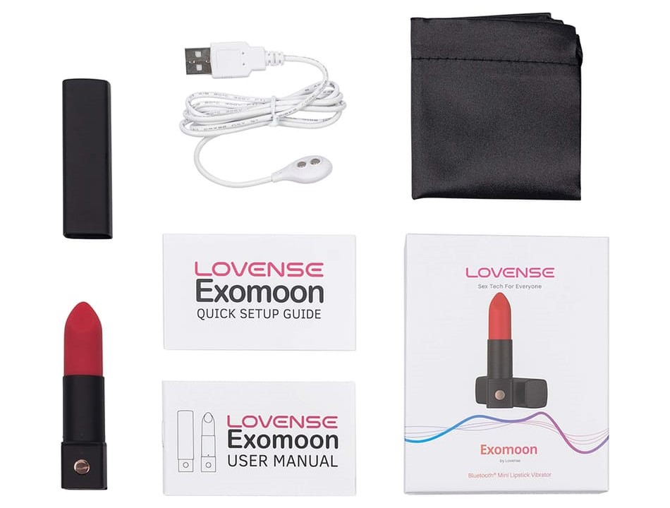 Lovense Exomoon package accessories
