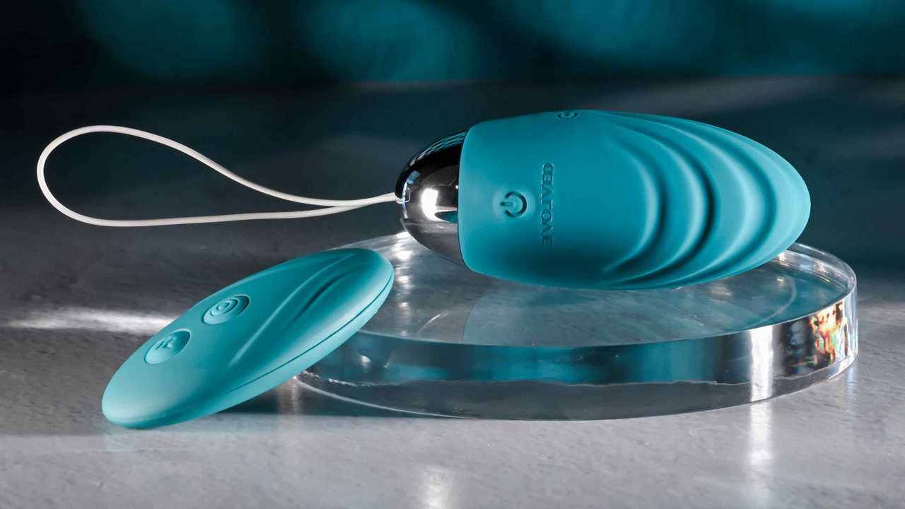 Vibrating egg from Evolved Novelties, remote control egg