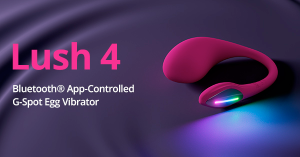Alt text: Lovense Lush 4 vibrator product shot