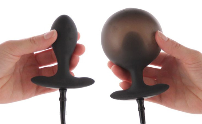 The Adult Toy Shop inflatable butt plug