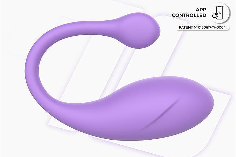 Bulby Vibrating Egg with App Lavender