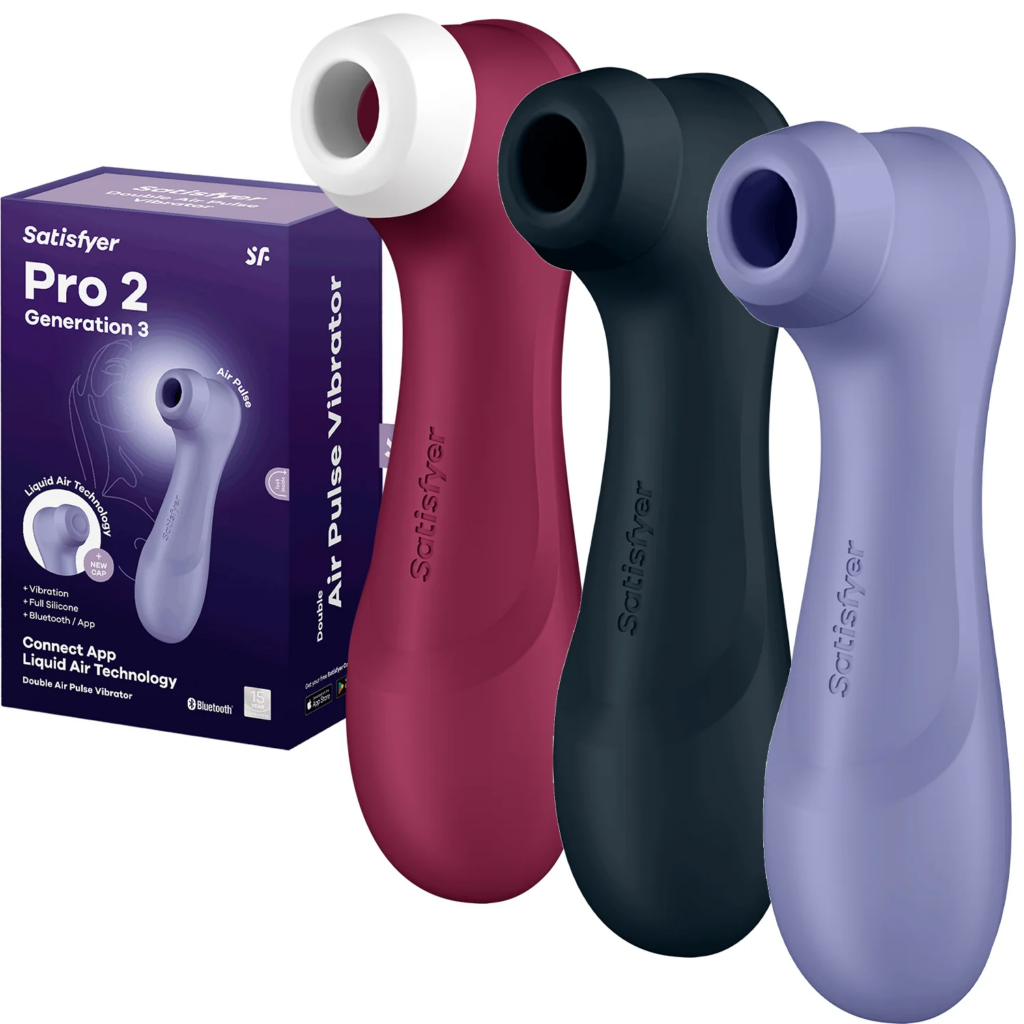 Satisfyer Pro 2 Gen 3 Liquid Air Clitoral Stimulator with Bluetooth