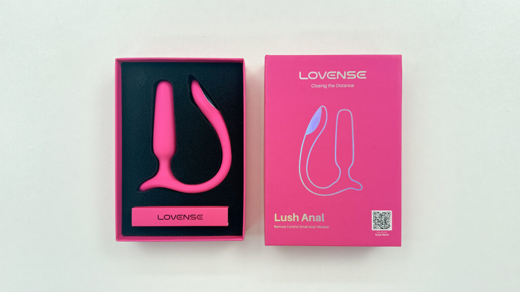 Lovense Lush anal with LED taillight 
