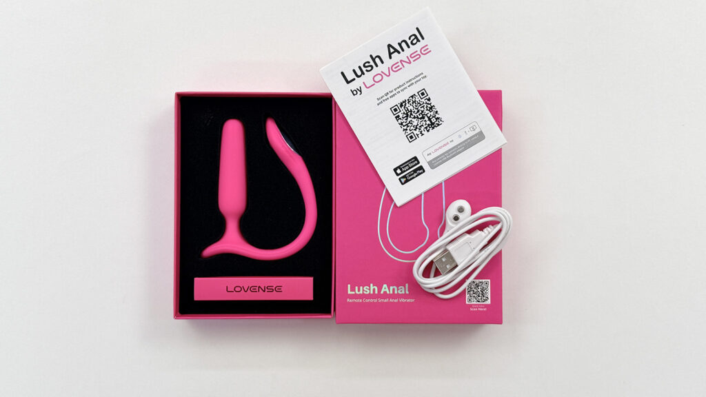 Lovense lush anal vibrating beginner's butt plug