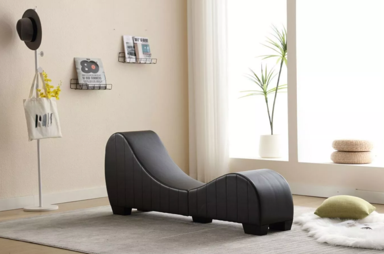 Black Kama Tantra Sutra Sex Couch Exotic Furniture, sex sofa