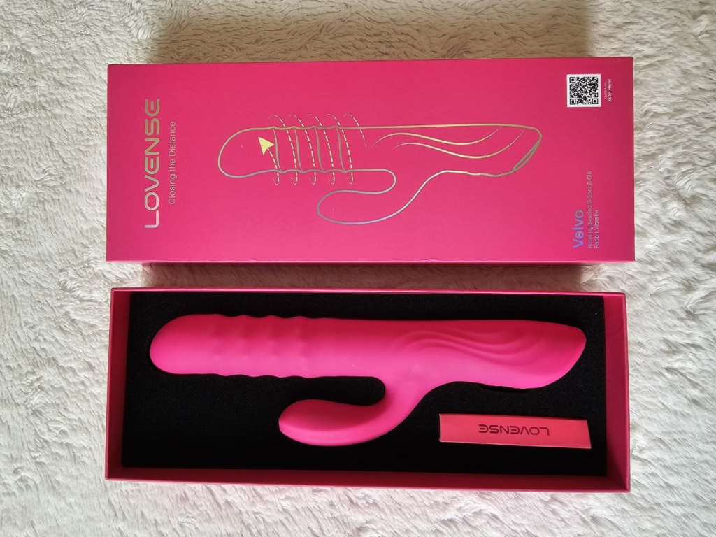 Lovense Velvo rabbit vibrator for long-distance play