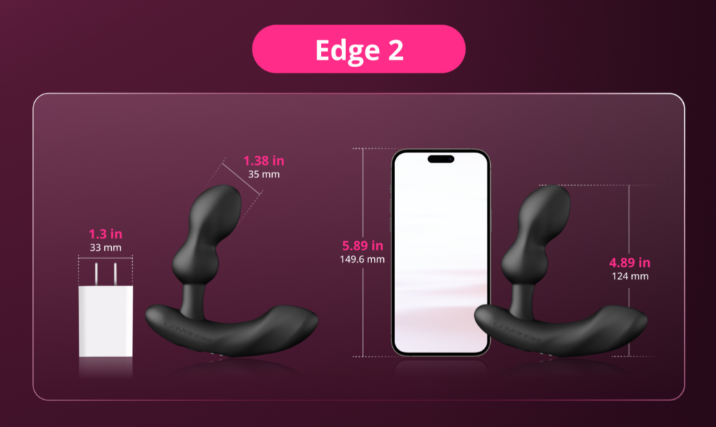 Lovense Edge 2 vibrating prostate massager
