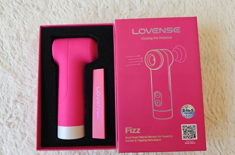 Lovense Fizz is a dual-head clitoral stimulator withTwinAir® technology