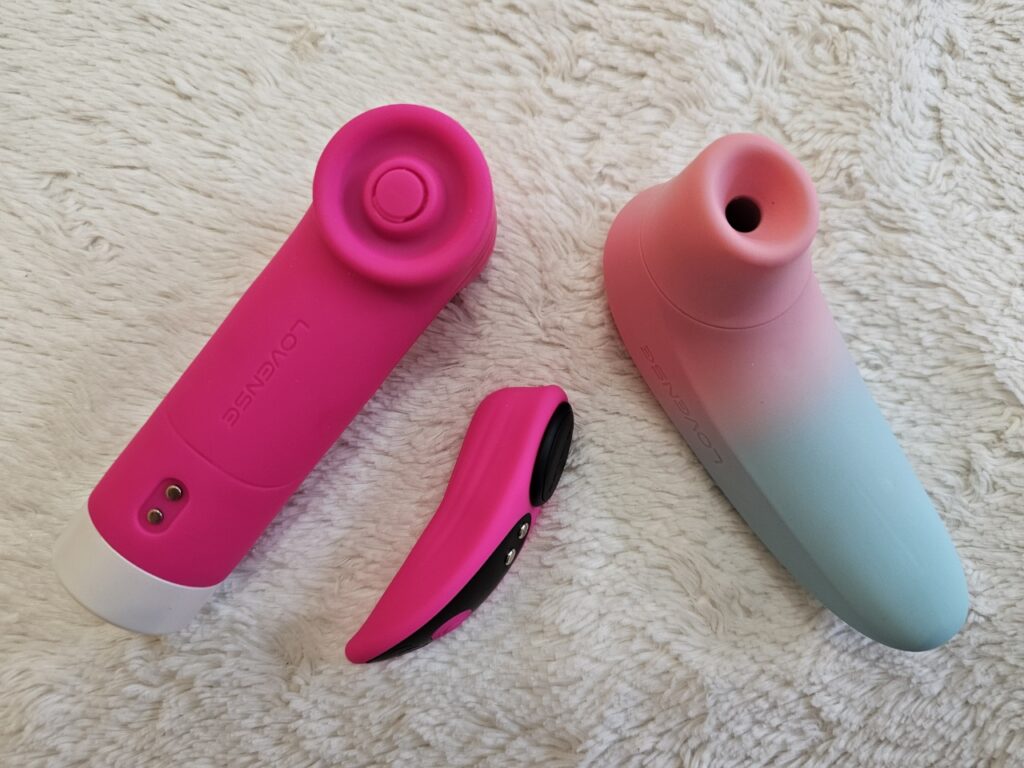 Lovense Fizz, Ferri, and Tenera 2 sex toys for women