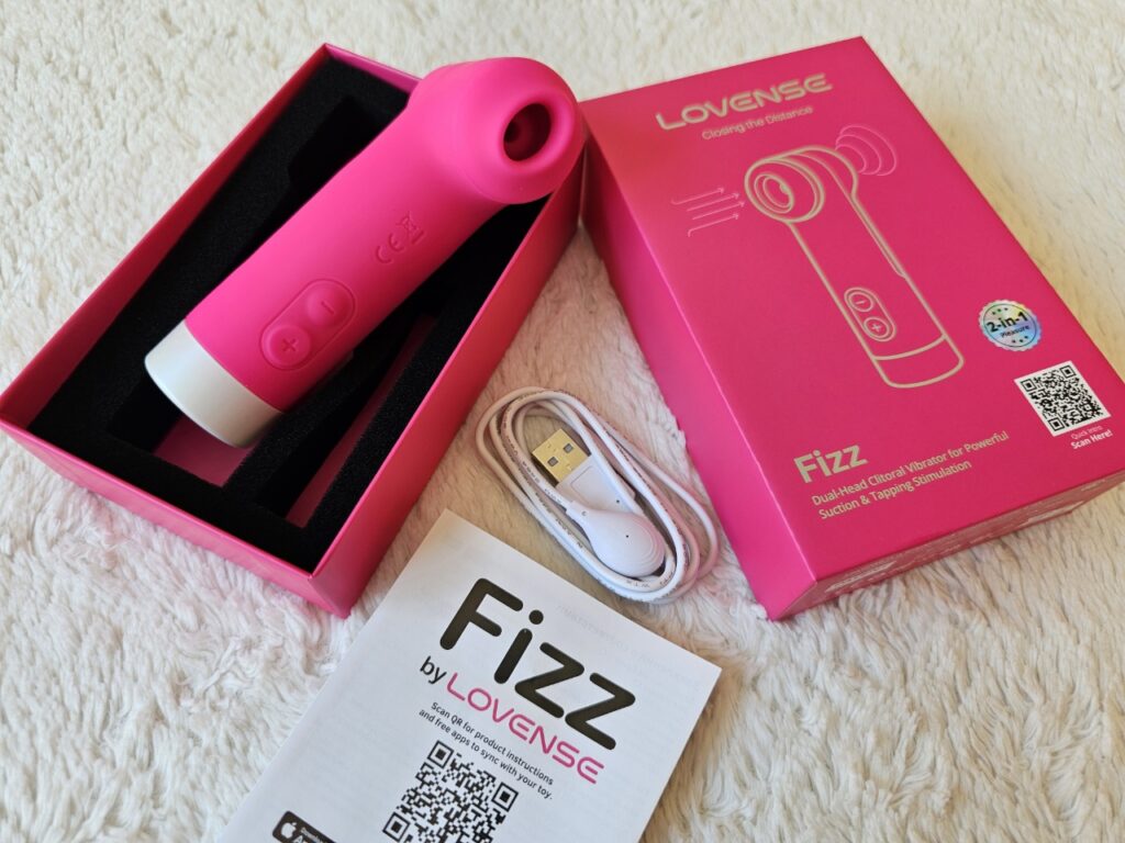 Lovense Fizz dual-head clitoral stimulator withTwinAir® technology