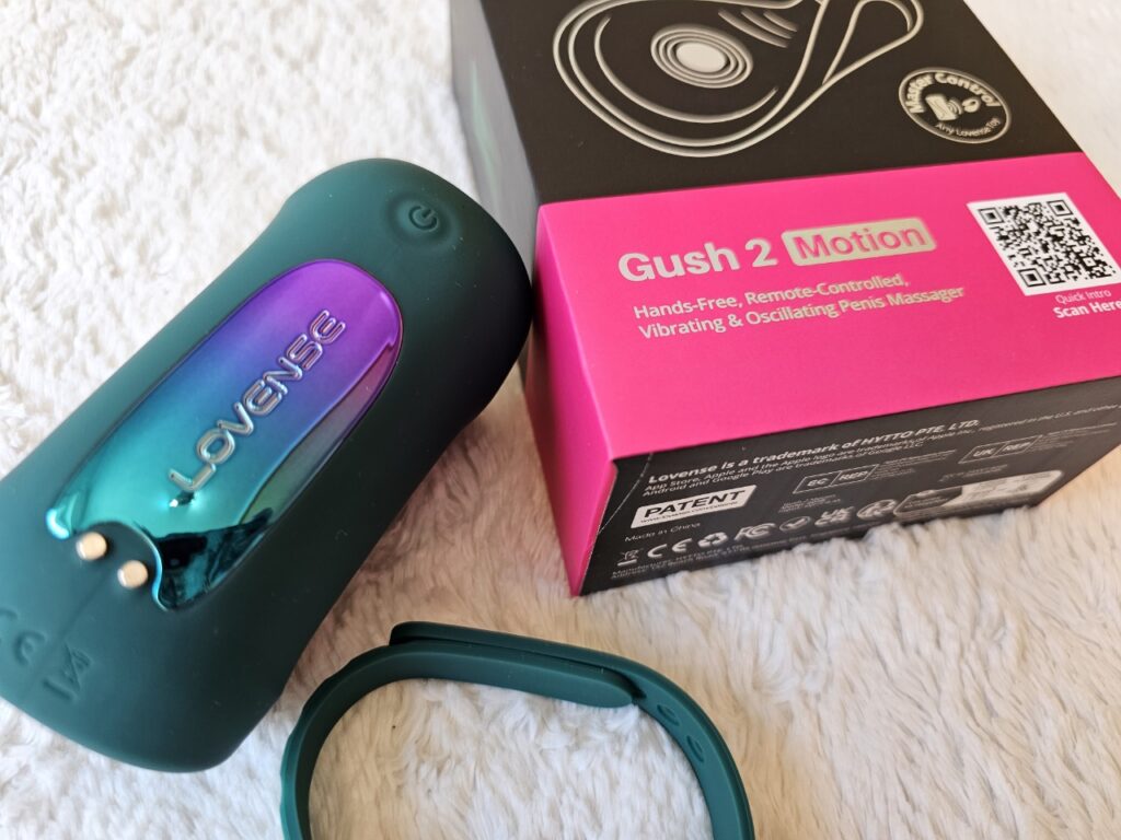 Lovense Gush 2 Motion review male stroker with oscillation