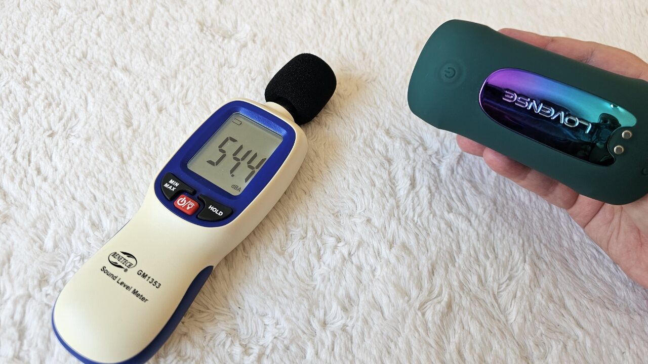 Lovense Gush 2 Motion review and sound levels