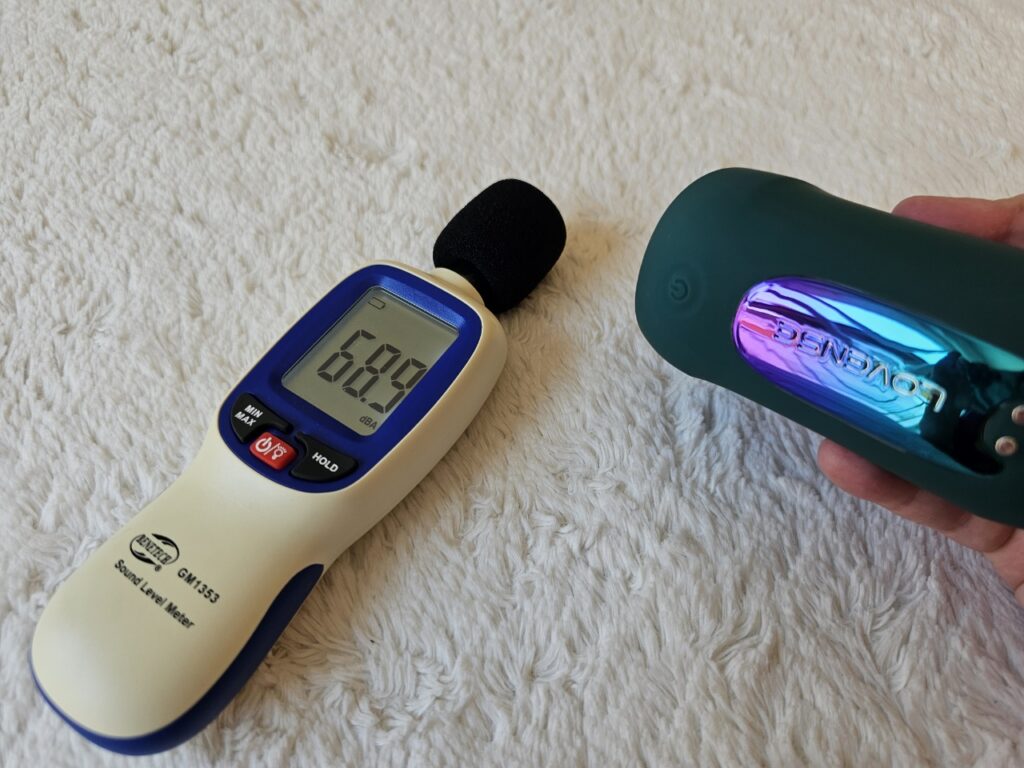 Lovense Gush 2 Motion sound levels