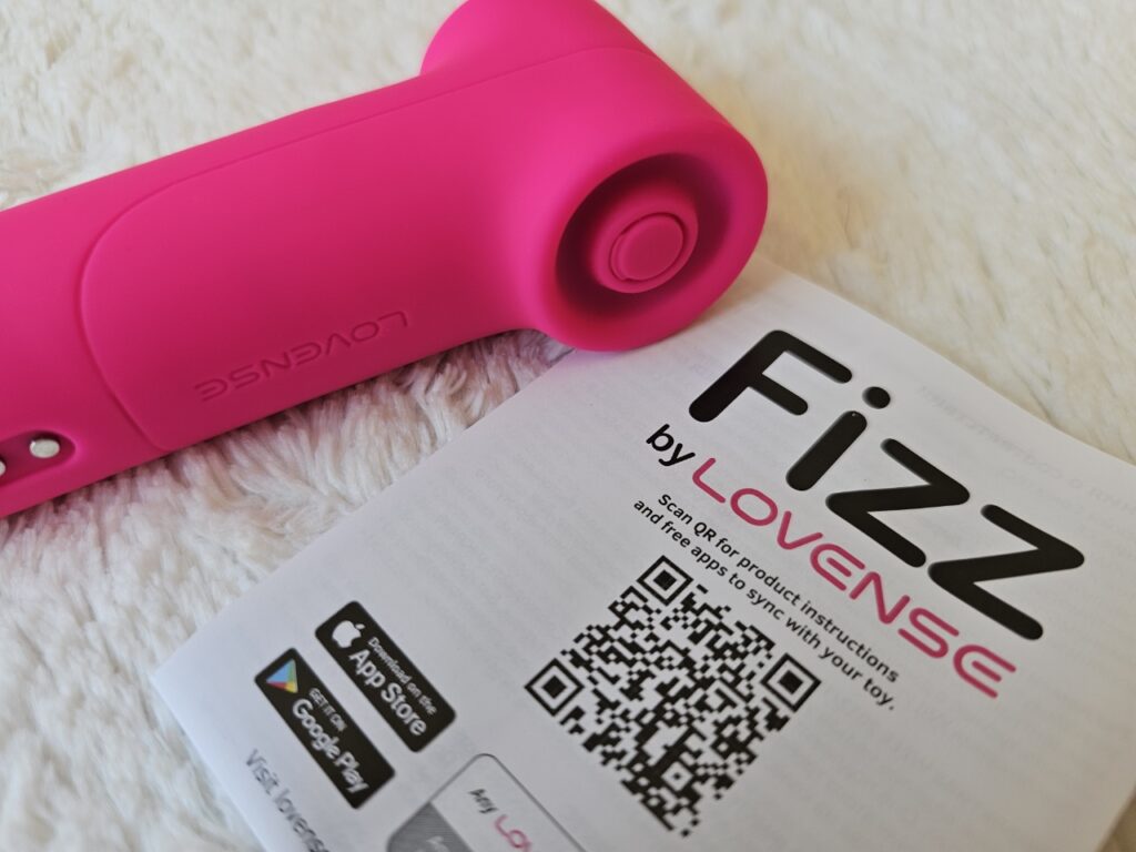Lovense Fizz dual-head clitoral stimulator withTwinAir® technology