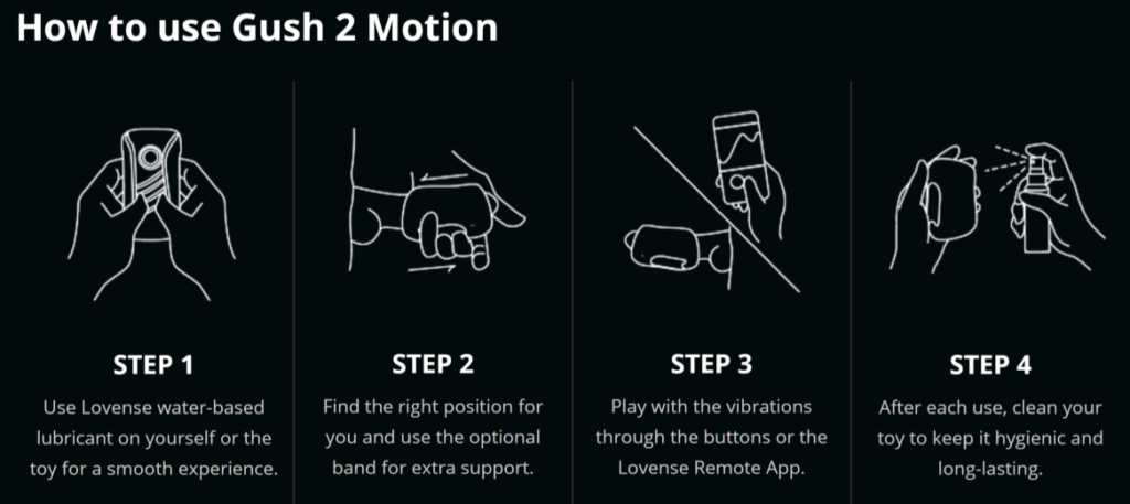 How to use Gush 2 Motion